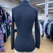 Load image into Gallery viewer, Smartwool 1/4 zip merino wool top XS