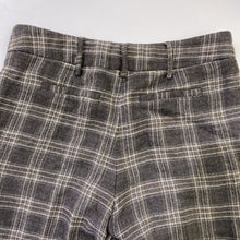 Load image into Gallery viewer, Smythe wool/linen plaid pants 8