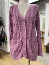 Load image into Gallery viewer, Wilfred cable knit cardigan S