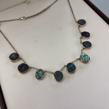 Load image into Gallery viewer, Magpie Labradorite Necklace