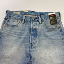 Load image into Gallery viewer, Levis 501 button fly distressed jeans 32