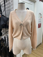 Load image into Gallery viewer, H&M blingy bow cardi S
