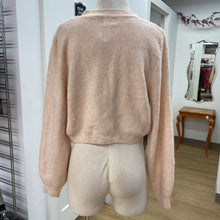 Load image into Gallery viewer, H&M blingy bow cardi S