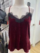 Load image into Gallery viewer, Cami NYC The Racer velvet/silk/lace cami NWT XS