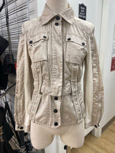 Load image into Gallery viewer, Marccain linen/cotton/blend jacket 2