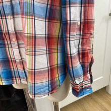 Load image into Gallery viewer, Tommy Hilfiger plaid button up