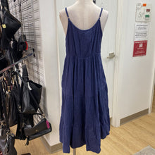 Load image into Gallery viewer, Chelsea & Theodore crinkle cotton midi dress L