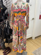 Load image into Gallery viewer, Zara floral maxi dress L NWT