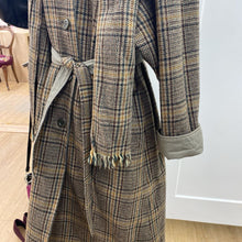 Load image into Gallery viewer, AQUASCUTUM vintage reversible coat (with Matching scarf) L/XL