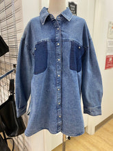 Load image into Gallery viewer, Dex denim jacket 2X