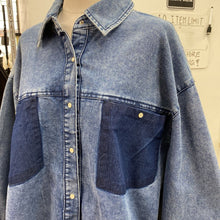 Load image into Gallery viewer, Dex denim jacket 2X