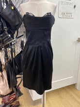 Load image into Gallery viewer, BCBG Max Azria satin strapless dress 6