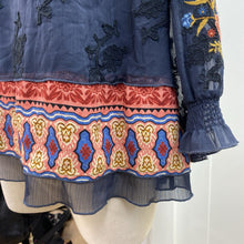 Load image into Gallery viewer, John Mark boho top L