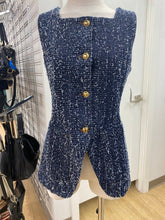Load image into Gallery viewer, Maeve tweed vest S NWT
