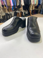Load image into Gallery viewer, Jeffrey Campbell leather platform mules 8