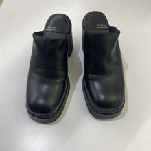 Load image into Gallery viewer, Jeffrey Campbell leather platform mules 8