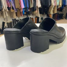 Load image into Gallery viewer, Jeffrey Campbell leather platform mules 8