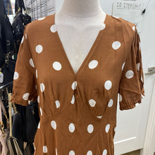 Load image into Gallery viewer, a new day polka dot dress L