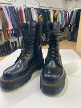 Load image into Gallery viewer, Dr. Martens platform Jadon High boots 9