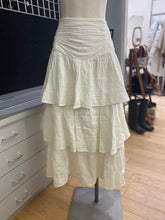Load image into Gallery viewer, Free People crinkle cotton pull on skirt M
