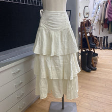 Load image into Gallery viewer, Free People crinkle cotton pull on skirt M
