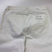 Load image into Gallery viewer, Good American asymmetrical zipper jeans 15 NWT