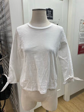 Load image into Gallery viewer, Michael Kors tie sleeves top NWT XS