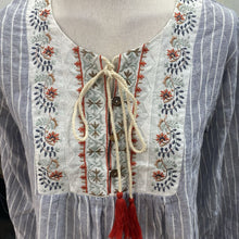 Load image into Gallery viewer, Mystree cotton/linen/blend dress S