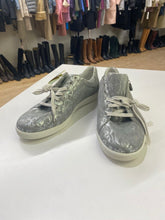 Load image into Gallery viewer, Mephisto silver print sneakers NWT 10
