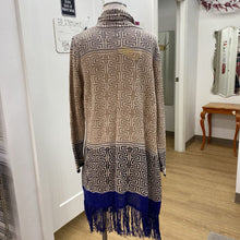 Load image into Gallery viewer, Nic & Zoe linen/blend open cardi XL