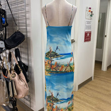 Load image into Gallery viewer, Zara mesh overlay maxi dress M