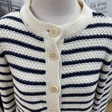 Load image into Gallery viewer, Part Two Striped cardigan M