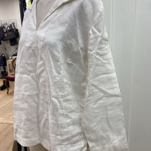 Load image into Gallery viewer, Talbots linen tunic top L