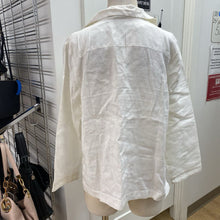 Load image into Gallery viewer, Talbots linen tunic top L