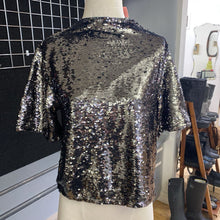 Load image into Gallery viewer, H&M sequins top S NWT