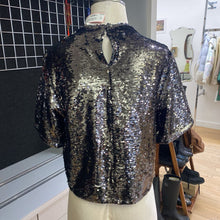 Load image into Gallery viewer, H&M sequins top S NWT