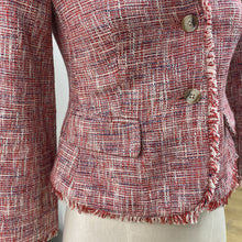 Load image into Gallery viewer, Banana Republic tweed blazer 0p (matching skirt)