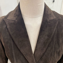 Load image into Gallery viewer, Danier suede blazer XS