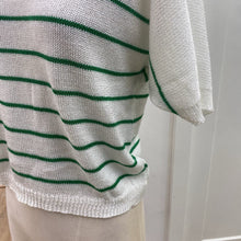 Load image into Gallery viewer, Loggia de Tessitori striped knit top S