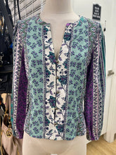 Load image into Gallery viewer, Ann Taylor multi print top 8