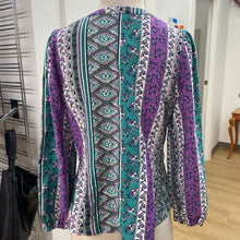 Load image into Gallery viewer, Ann Taylor multi print top 8