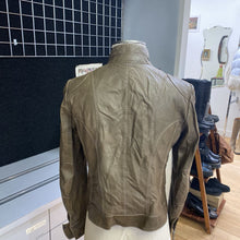 Load image into Gallery viewer, Crisca leather moto jacket 4(UK 8)
