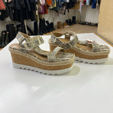 Load image into Gallery viewer, Marc Fisher cork platform sandals 7.5