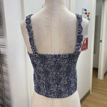 Load image into Gallery viewer, Rachel Zoe smocked linen top M