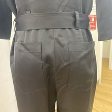 Load image into Gallery viewer, Judith & Charles satin belted jumpsuit 8