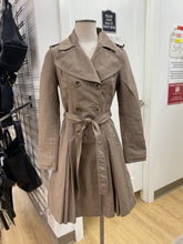 Load image into Gallery viewer, Ted Baker A line belted trench coat 2/M
