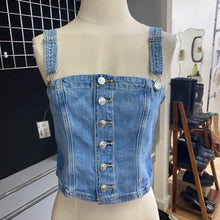 Load image into Gallery viewer, American Eagle denim top M