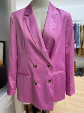 Load image into Gallery viewer, Pieces satin blazer NWT M