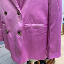 Load image into Gallery viewer, Pieces satin blazer NWT M