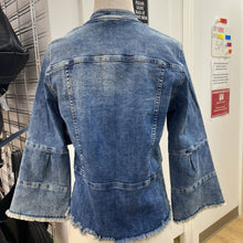 Load image into Gallery viewer, Sandwich stretch denim jacket 38